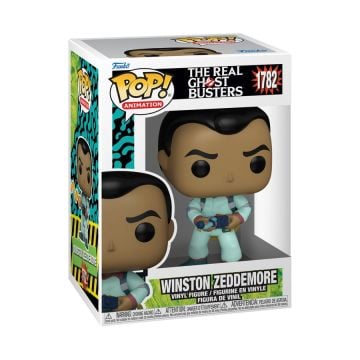 The Real Ghostbusters TV 1986 Winston Zeddemore Funko POP! Vinyl (Image 1)