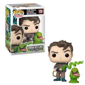 The Real Ghostbusters TV 1986 Venkman with Slimer Funko POP! Vinyl (Image 1)