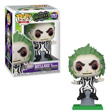 Beetlejuice Beetlejuice on Tombstone Funko POP! Vinyl (Image 1)
