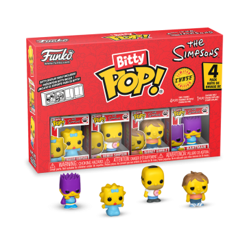 The Simpsons Maggie Simpson Bitty 4 Pack Funko POP! Vinyl