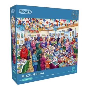 Gibsons Puzzle Festival 1000 Piece Puzzle (Image 1)