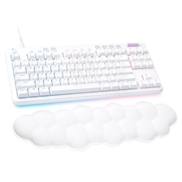 Logitech Aurora Collection G713 Wired TKL Gaming Keyboard (White)