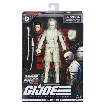 G.I. Joe Classified Collection Snake Eyes Origins Storm Shadow Action Figure