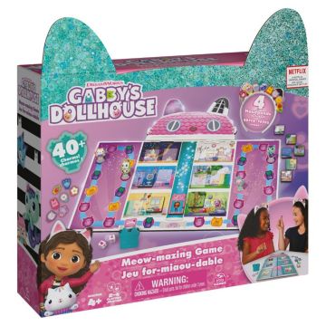 Gabby's Dollhouse Meowmazing Party Board Game