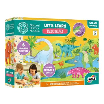 Galt Let's Learn Dinosaurs Activity Kit