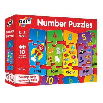 Galt Toys Number Puzzles Educational Toy