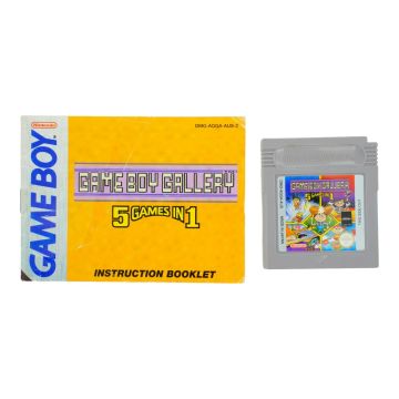 Gameboy Gallery: 5 Games In 1 (Cartridge & Manual) (Game Boy Original) [Pre-Owned]
