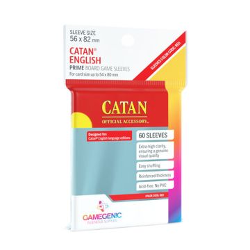 Gamegenic Catan English Prime Board Game Sleeves