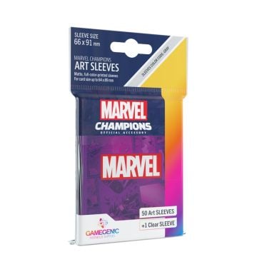 Gamegenic Marvel Champions Art Sleeves Purple Card Sleeves