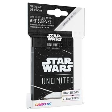Gamegenic Star Wars Unlimited Art Sleeves (Card Back White)