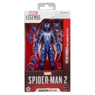 Marvel Legends Series: Gamerverse Spider-Man 2 Peter Parker Anti-Venom Suit Style Action Figure