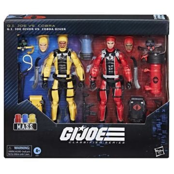 G.I. Joe Classified Series: #169 G.I. Joe Diver Vs. Cobra Diver Action Figure