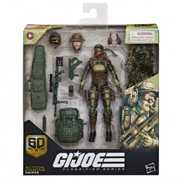 G.I. Joe Classified Series: 60th Anniversary Action Marine Sniper Action Figure