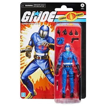 G.I. Joe Classified Series Cobra Commander Retro Cardback Action Figure