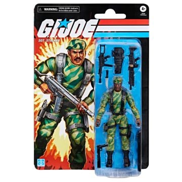 G.I. Joe Classified Series Sgt Stalker Retro Cardback Action Figure