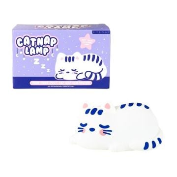 Gift Republic Cat Nap Soft Touch Lamp0