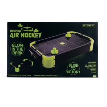 Glow In The Dark Desktop Air Hockey