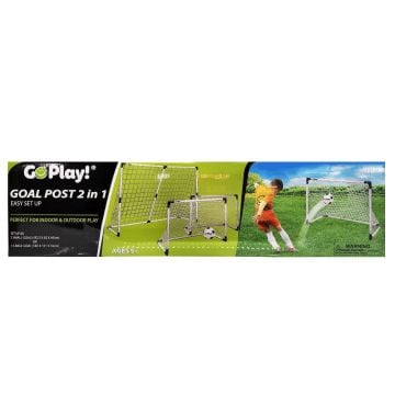 Go Play! 2-in-1 Goal Post Set