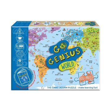 Go Genius World The Giant 100 Piece Jigsaw Puzzle
