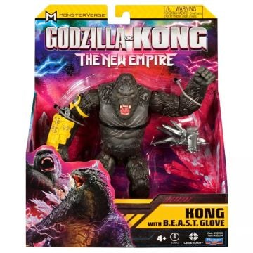 Godzilla x Kong The New Empire Kong With Beast Glove 6" Deluxe Figure