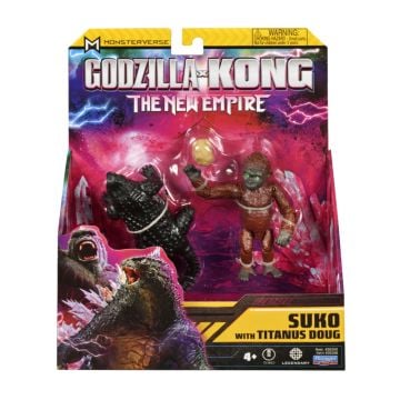 Godzilla x Kong The New Empire Suko with Titanus Doug 6" Deluxe Figure