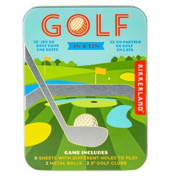 Kikkerland Golf In A Tin