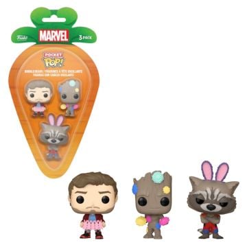 Star-Lord, Groot, Rocket Easter Carrot 3-Pack - Guardians Of The
