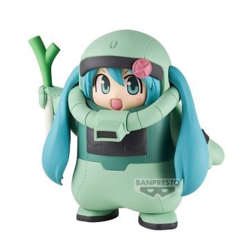 Banpresto Gundam 45th Anniversary X Hatsune Miku Zaku Costume Hatsune Miku Version Figure