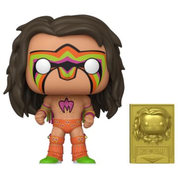WWE Hall Of Fame The Ultimate Warrior With Enamel Pin Funko POP! Vinyl