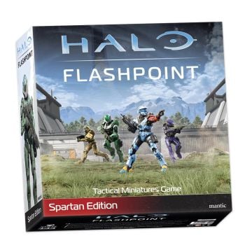 Halo Flashpoint Tactical Miniatures Game Spartan Edition Starter Set