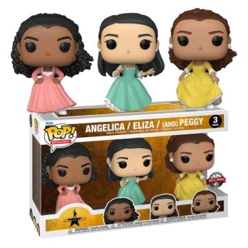 Hamilton Angelica, Eliza And Peggy Schuyler Sisters Funko POP! Vinyl Figure 3 Pack