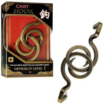 Hanayama Level 1 Hook Cast Puzzle (Image 1)