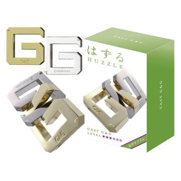 Hanayama Level 3 Cast G & G Puzzle (Image 1)