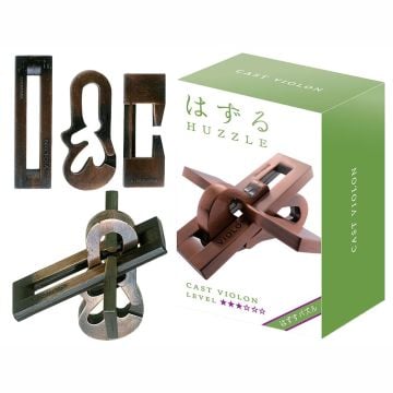 Hanayama Level 3 Cast Violon Puzzle (Image 1)