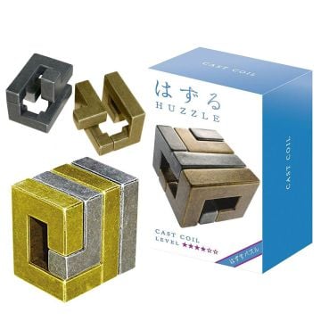 Hanayama Level 4 Cast Coil Puzzle (Image 1)
