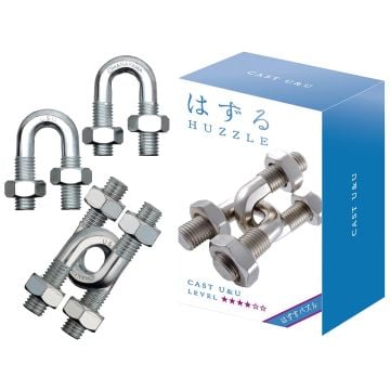 Hanayama Level 4 Cast U & U Puzzle