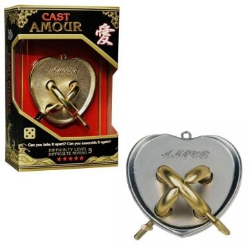 Hanayama Level 5 Amour Cast Puzzle (Image 1)