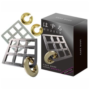 Hanayama Level 5 Cast Duet Puzzle