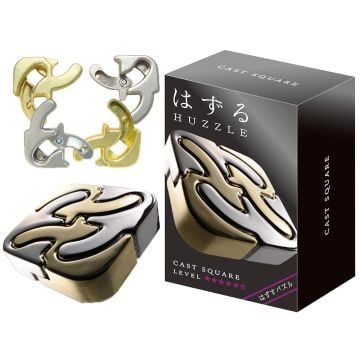 Hanayama Level 5 Square Cast Puzzle (Image 1)