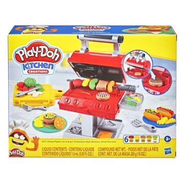 Hasbro Play-Doh Kitchen Creations Grill 'N' Stamp BBQ Set