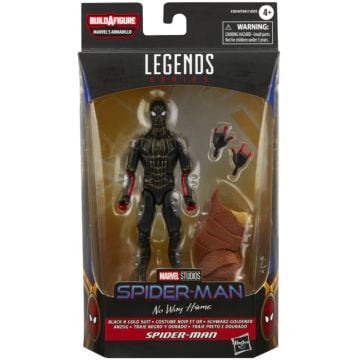 Marvel Legends Spider-Man: No Way Home Spider-Man Black & Gold Suit Action Figure