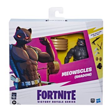 Fortnite Victory Royale Series Meowscles Shadow Action Figure Deluxe Pack