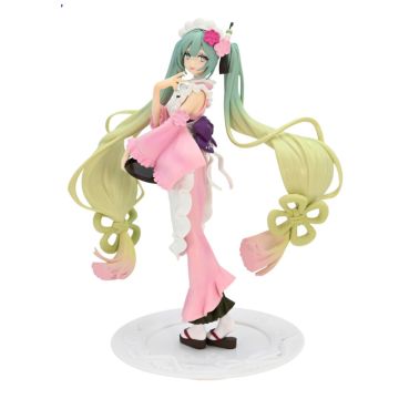 Furyu Hatsune Miku Exceed Creative Matcha Green Tea Parfait Cherry Blossom Figure