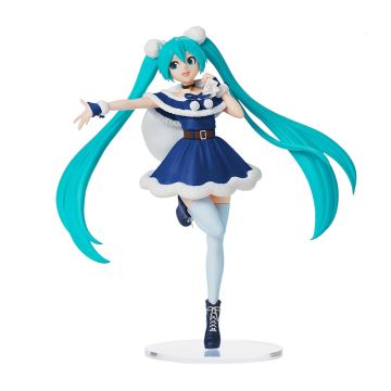 Hatsune Miku Series Miku Christmas 2020 Blue Prize Figure