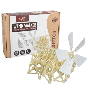 Heebie Jeebies Creator Wind Walker Wind Powered Strandbeest