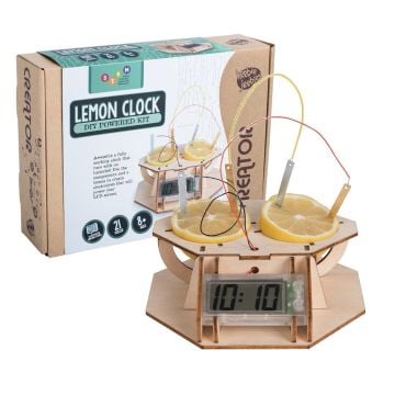 Heebie Jeebies Lemon Clock DIY Powered Kit