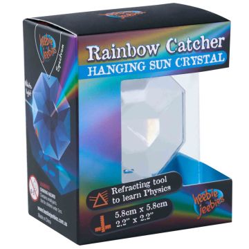 Heebie Jeebies Rainbow Catcher Hanging Sun Crystal