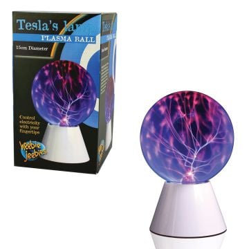 Heebie Jeebies Tesla's Lamp Plasma Ball 15cm Diameter