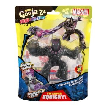 Marvel Heroes of Goo Jit Zu Goo Black Panther Vibranium Energy Blast Hero Pack
