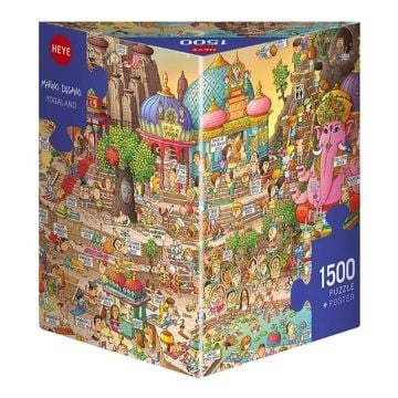 Heye Degano Yogaland 1500 Piece Jigsaw Puzzle0